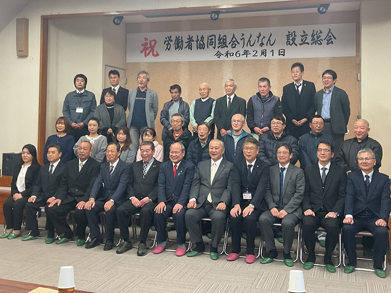島根・雲南　「労協うんなん」設立　地域自主組織「躍動」から27人　小規模多機能自治さらに